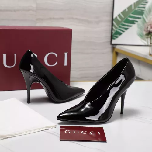 Cheap Gucci High-Heeled Shoes For Women #1341656, $$115.00 USD On Gucci High-Heeled Shoes