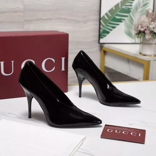 Replica Gucci High-Heeled Shoes For Women #1341656 $115.00 USD for Wholesale