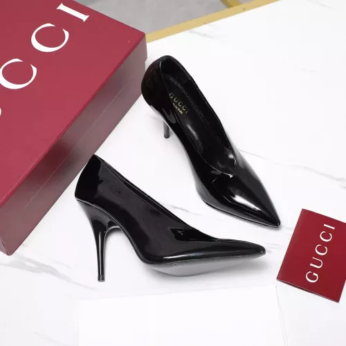 Replica Gucci High-Heeled Shoes For Women #1341656 $115.00 USD for Wholesale