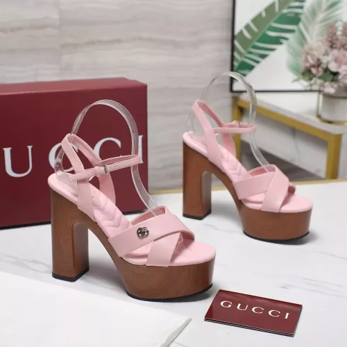 Replica Gucci Sandal For Women #1341663 $115.00 USD for Wholesale