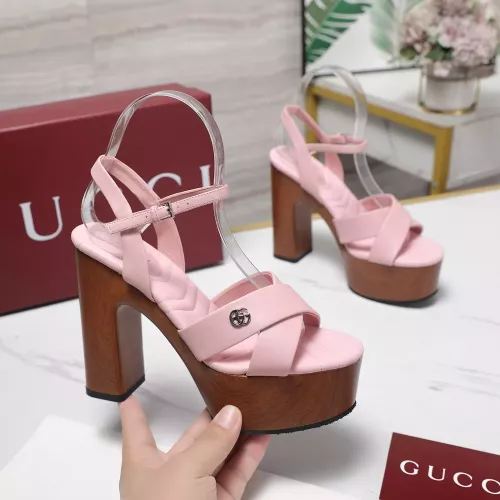 Replica Gucci Sandal For Women #1341663 $115.00 USD for Wholesale