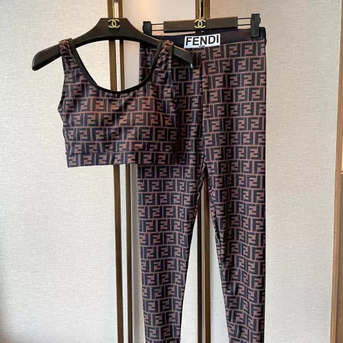 Cheap Fendi Tracksuits Sleeveless For Women #1341779, $$40.00 USD On Fendi Tracksuits