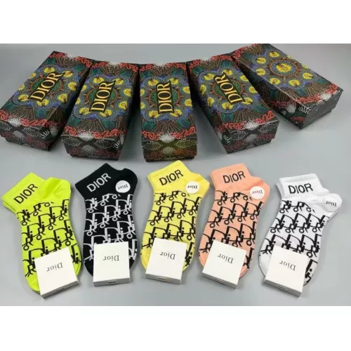 Cheap Christian Dior Socks For Women #1341807, $$25.00 USD On Christian Dior Socks