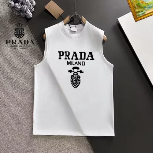 Cheap Prada T-Shirts Sleeveless For Unisex #1341965, $$25.00 USD On Prada T-Shirts
