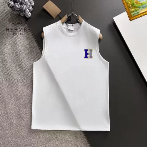 Cheap Hermes T-Shirts Sleeveless For Unisex #1341973, $$25.00 USD On Hermes T-Shirts