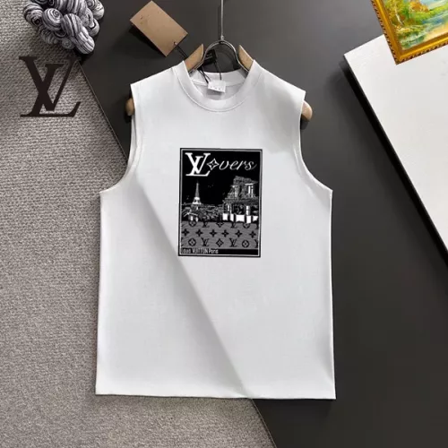Cheap Louis Vuitton LV T-Shirts Sleeveless For Unisex #1341985, $$25.00 USD On Louis Vuitton LV T-Shirts