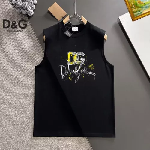 Cheap Dolce &amp; Gabbana D&amp;G T-Shirts Sleeveless For Unisex #1342005, $$25.00 USD On Dolce &amp; Gabbana D&amp;G T-Shirts
