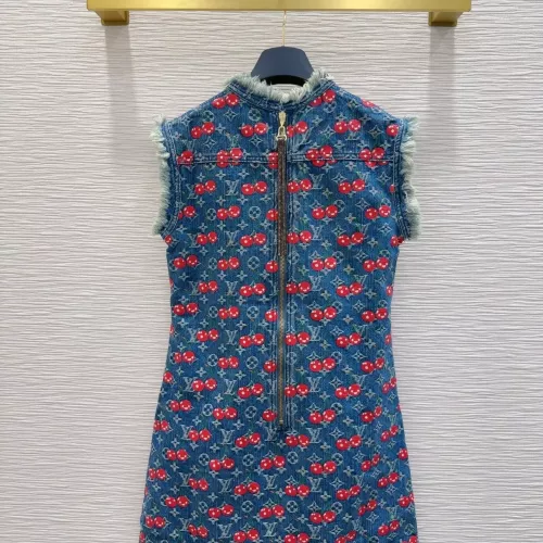 Replica Louis Vuitton LV Dresses Sleeveless For Women #1342006 $82.00 USD for Wholesale