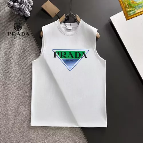 Cheap Prada T-Shirts Sleeveless For Unisex #1342007, $$25.00 USD On Prada T-Shirts