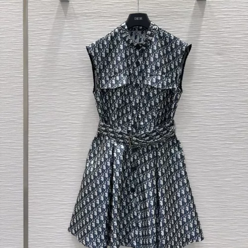 Cheap Christian Dior Dresses Sleeveless For Women #1342019, $$98.00 USD On Christian Dior Dresses