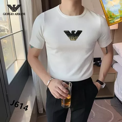 Cheap Armani T-Shirts Short Sleeved For Men #1342046, $$42.00 USD On Armani T-Shirts