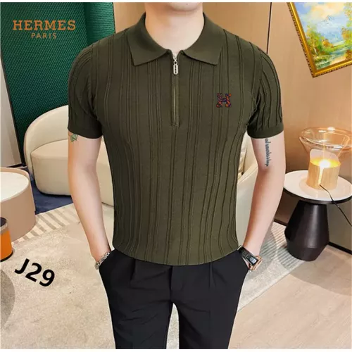 Cheap Hermes T-Shirts Short Sleeved For Men #1342070, $$42.00 USD On Hermes T-Shirts