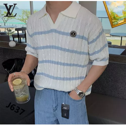 Cheap Louis Vuitton LV T-Shirts Short Sleeved For Men #1342080, $$42.00 USD On Louis Vuitton LV T-Shirts