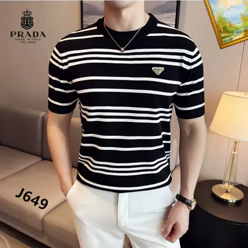 Cheap Prada T-Shirts Short Sleeved For Men #1342085, $$42.00 USD On Prada T-Shirts