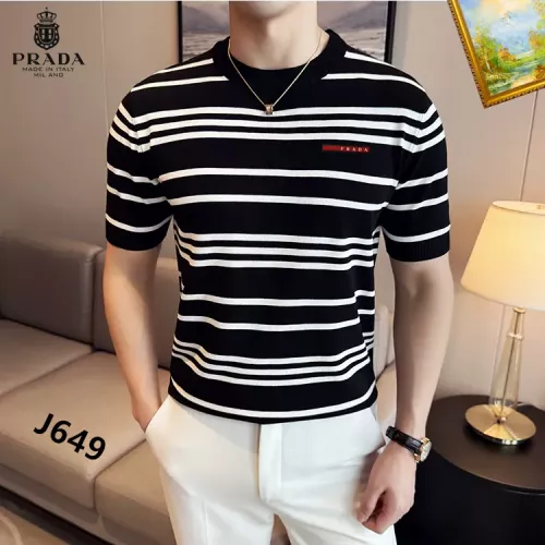 Cheap Prada T-Shirts Short Sleeved For Men #1342091, $$42.00 USD On Prada T-Shirts
