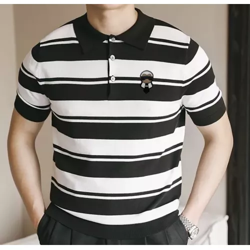 Cheap Fendi T-Shirts Short Sleeved For Men #1342095, $$42.00 USD On Fendi T-Shirts