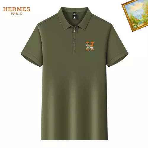 Cheap Hermes T-Shirts Short Sleeved For Men #1342133, $$34.00 USD On Hermes T-Shirts