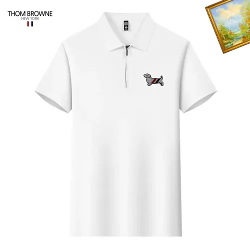 Cheap Thom Browne TB T-Shirts Short Sleeved For Men #1342165, $$34.00 USD On Thom Browne TB T-Shirts