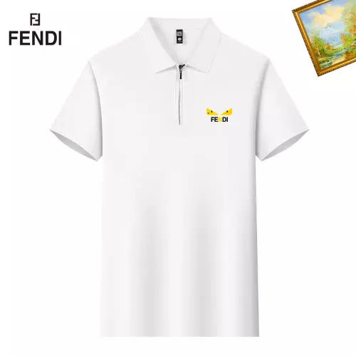 Cheap Fendi T-Shirts Short Sleeved For Men #1342200, $$34.00 USD On Fendi T-Shirts