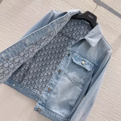 Replica Christian Dior Jackets Long Sleeved For Women #1342214 $82.00 USD for Wholesale