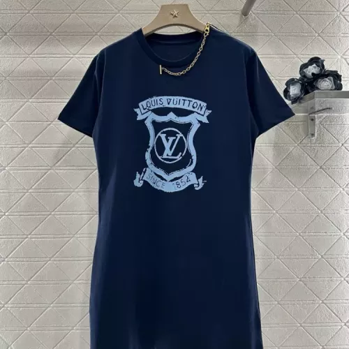 Cheap Louis Vuitton LV Dresses Short Sleeved For Women #1342218, $$82.00 USD On Louis Vuitton LV Dresses