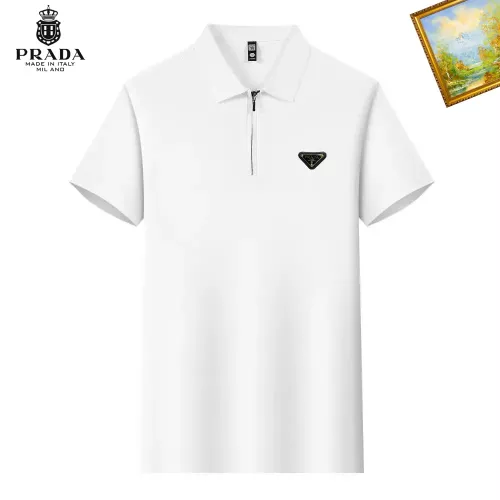 Cheap Prada T-Shirts Short Sleeved For Men #1342227, $$34.00 USD On Prada T-Shirts
