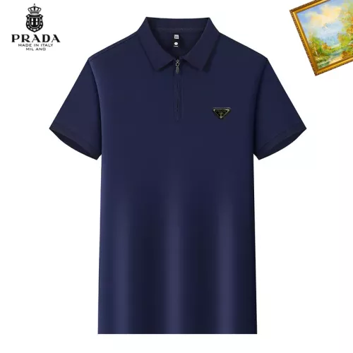 Cheap Prada T-Shirts Short Sleeved For Men #1342230, $$34.00 USD On Prada T-Shirts