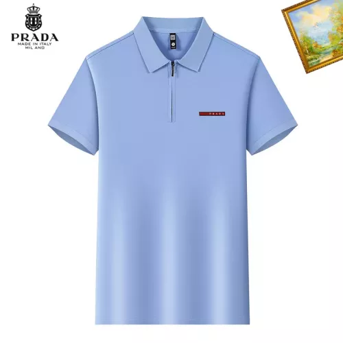 Cheap Prada T-Shirts Short Sleeved For Men #1342233, $$34.00 USD On Prada T-Shirts