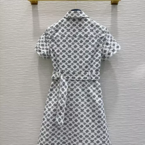 Replica Louis Vuitton LV Dresses Short Sleeved For Women #1342270 $130.00 USD for Wholesale