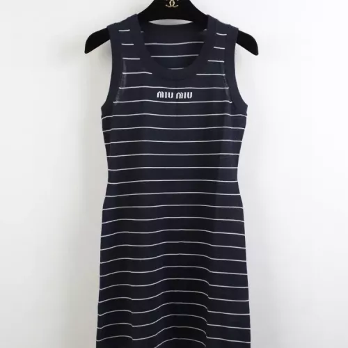 Cheap MIU MIU Dresses Sleeveless For Women #1342273, $$98.00 USD On MIU MIU Dresses