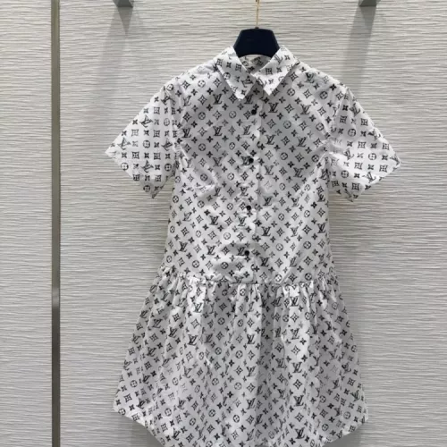 Cheap Louis Vuitton LV Dresses Short Sleeved For Women #1342276, $$118.00 USD On Louis Vuitton LV Dresses