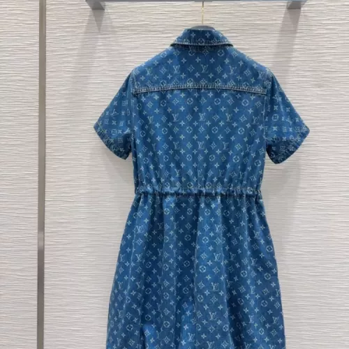 Replica Louis Vuitton LV Dresses Short Sleeved For Women #1342284 $132.00 USD for Wholesale