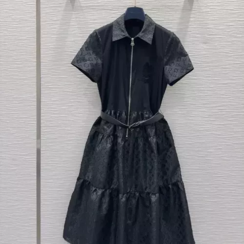 Cheap Louis Vuitton LV Dresses Short Sleeved For Women #1342288, $$150.00 USD On Louis Vuitton LV Dresses