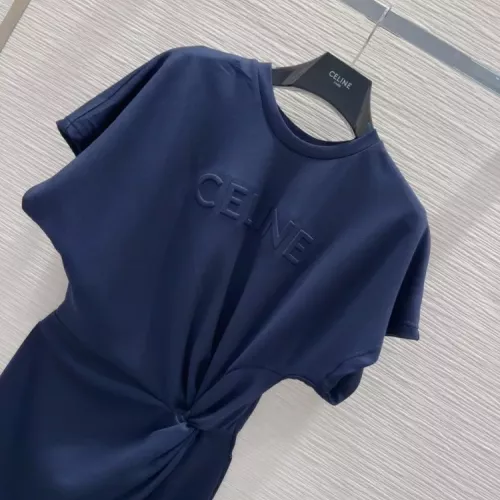 Replica Celine Dresses Short Sleeved For Women #1342352 $118.00 USD for Wholesale