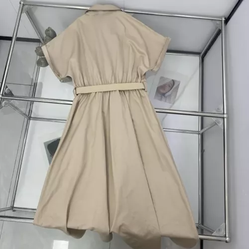 Replica MIU MIU Dresses Short Sleeved For Women #1342361 $130.00 USD for Wholesale
