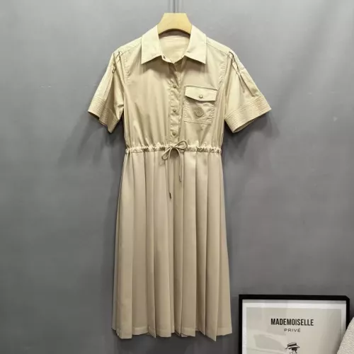 Cheap Moncler Dresses Short Sleeved For Women #1342370, $$140.00 USD On Moncler Dresses