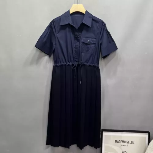 Cheap Moncler Dresses Short Sleeved For Women #1342372, $$140.00 USD On Moncler Dresses