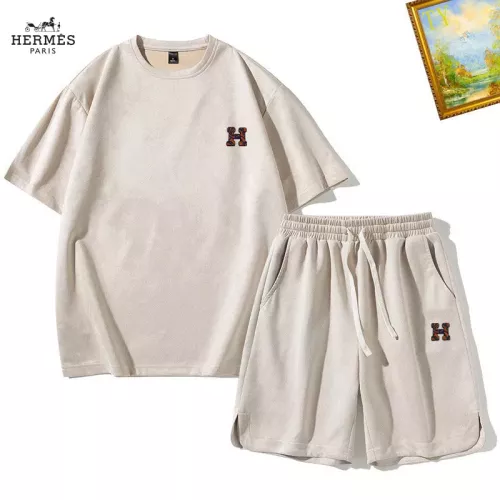 Cheap Hermes Tracksuits Short Sleeved For Men #1342400, $$48.00 USD On Hermes Tracksuits