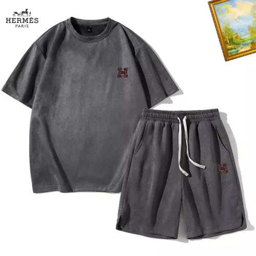 Cheap Hermes Tracksuits Short Sleeved For Men #1342401, $$48.00 USD On Hermes Tracksuits