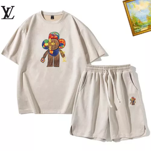 Cheap Louis Vuitton LV Tracksuits Short Sleeved For Men #1342408, $$48.00 USD On Louis Vuitton LV Tracksuits