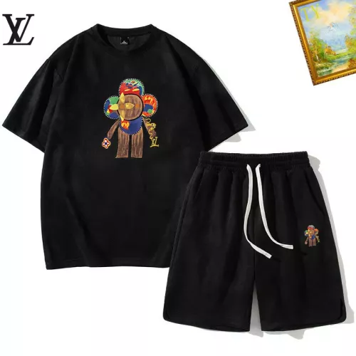 Cheap Louis Vuitton LV Tracksuits Short Sleeved For Men #1342410, $$48.00 USD On Louis Vuitton LV Tracksuits