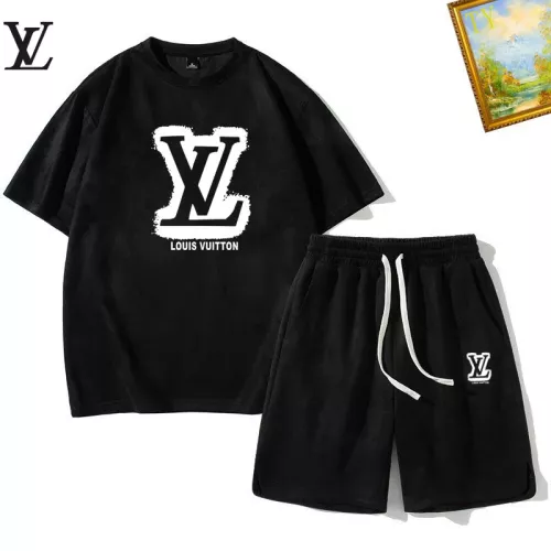 Cheap Louis Vuitton LV Tracksuits Short Sleeved For Men #1342419, $$48.00 USD On Louis Vuitton LV Tracksuits
