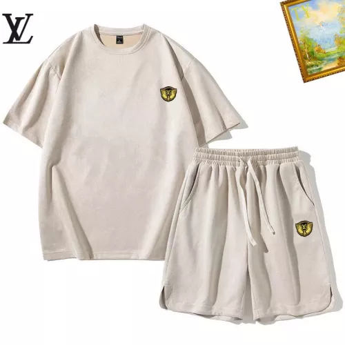 Cheap Louis Vuitton LV Tracksuits Short Sleeved For Men #1342431, $$48.00 USD On Louis Vuitton LV Tracksuits