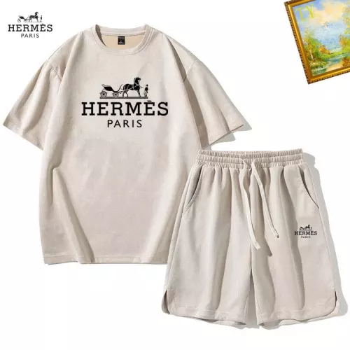 Cheap Hermes Tracksuits Short Sleeved For Men #1342434, $$48.00 USD On Hermes Tracksuits