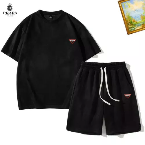 Cheap Prada Tracksuits Short Sleeved For Men #1342461, $$48.00 USD On Prada Tracksuits