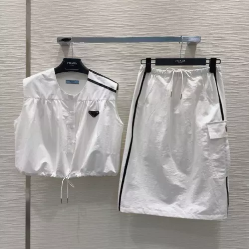 Cheap Prada Tracksuits Sleeveless For Women #1342472, $$160.00 USD On Prada Tracksuits