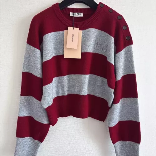 Cheap MIU MIU Sweaters Long Sleeved For Women #1342475, $$115.00 USD On MIU MIU Sweater