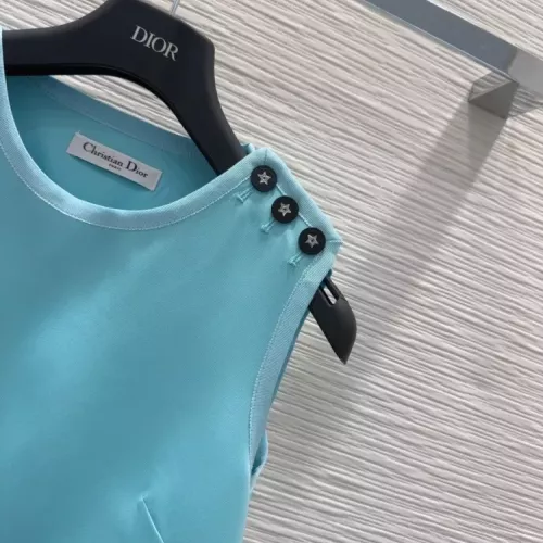 Replica Christian Dior Dresses Sleeveless For Women #1342497 $122.00 USD for Wholesale