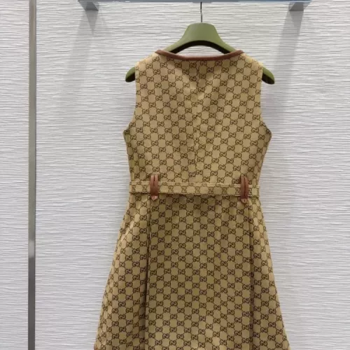 Replica Gucci Dresses Sleeveless For Women #1342499 $135.00 USD for Wholesale