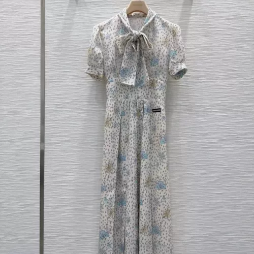Cheap MIU MIU Dresses Short Sleeved For Women #1342501, $$125.00 USD On MIU MIU Dresses